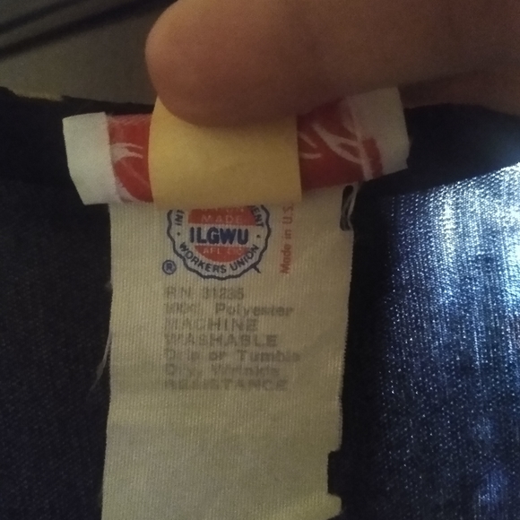 Vtg 70s Faux Wrap Dress - Picture 10 of 10